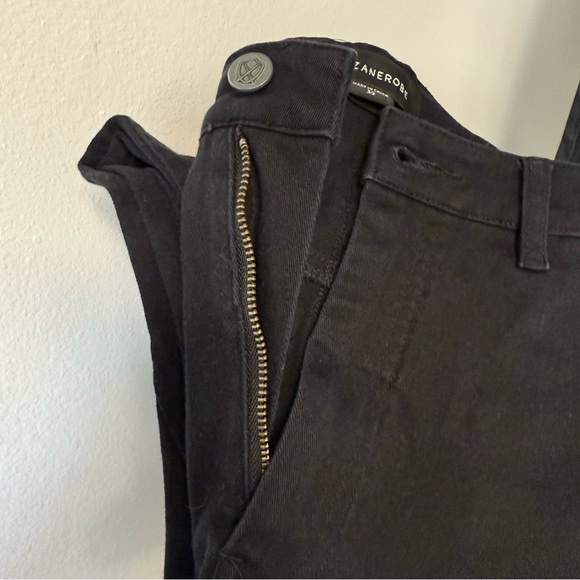Zanerobe Stretch Denim Drop Crotch Slim Jogger Pants 32 Black - Picture 9 of 10